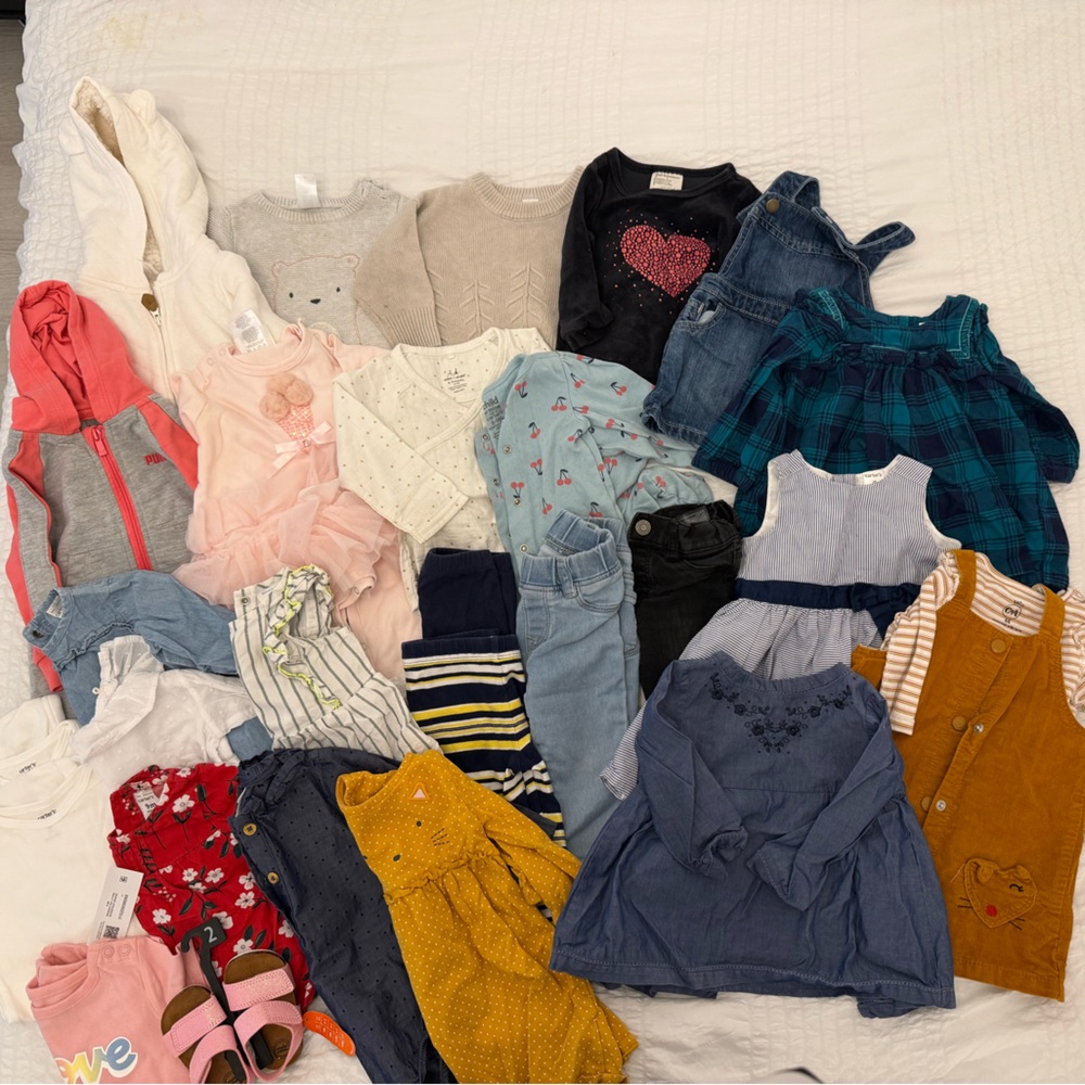 Baby Girls Clothing Bundle 6-9 months